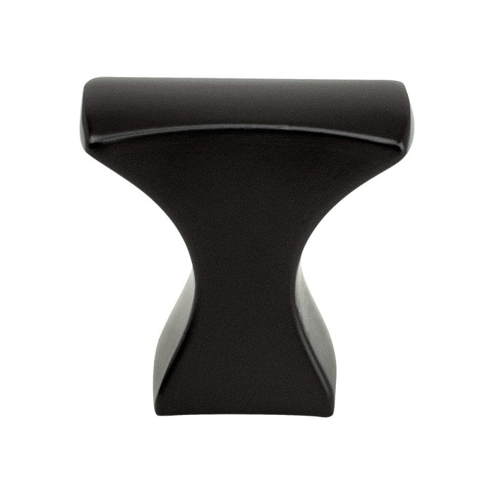 Aspire Zinc Matte Black Cabinet Knob  1