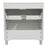 Comfort Wood White Glossy Bathroom Vanity White Glossy 5