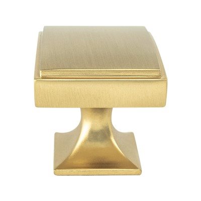 Hearthstone Zinc Cabinet Knob - Modern Brushed Gold 2