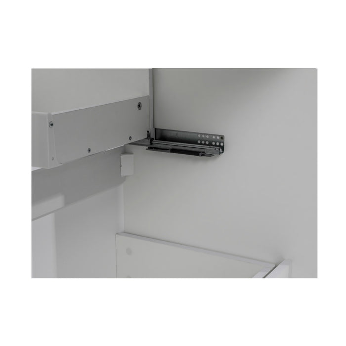Comfort Wood White Glossy Bathroom Vanity White Glossy 6