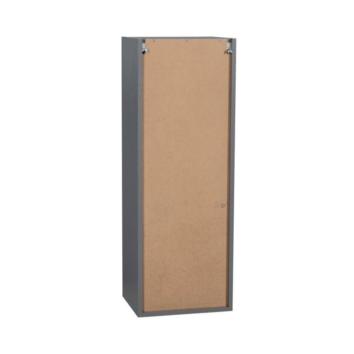 Wallkitchens Wood Grey  Wall Cabinet Grey 2
