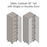 Wallkitchens Wood Black Matte Pantry Cabinet Black Matte 4