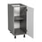 Wallkitchens Wood White Glossy Base Cabinet White Glossy 2