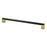 Berenson Studio Remix Stainless Steel Bar Appliance Pull - Matte Black and Modern Brushed Gold
