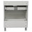 Comfort Wood White Glossy Bathroom Vanity White Glossy 5