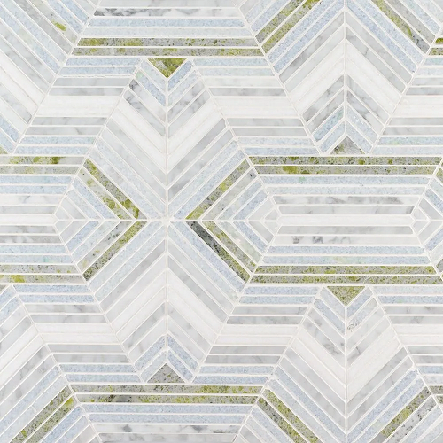Eternal By Jeffrey Court Mosaic Honed Marble