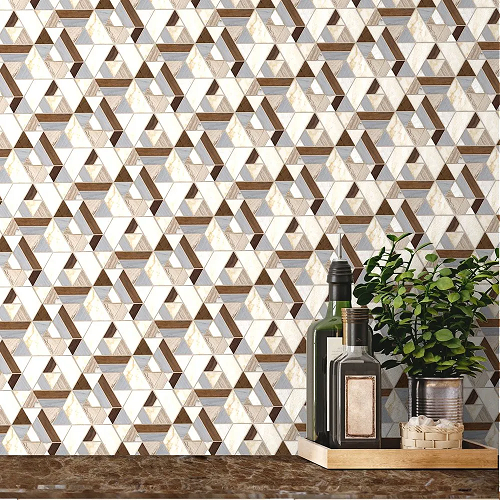 Eternal By Jeffrey Court Mosaic Glossy & Polished Marble