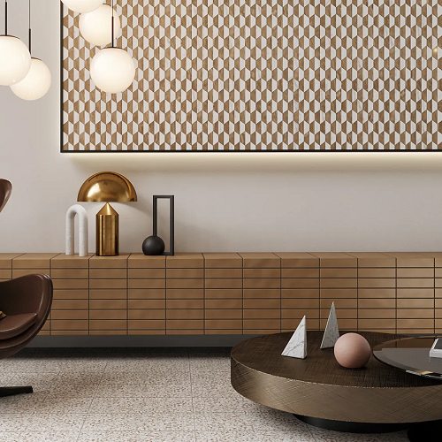 Eternal By Jeffrey Court Mosaic Honed & Polished Marble