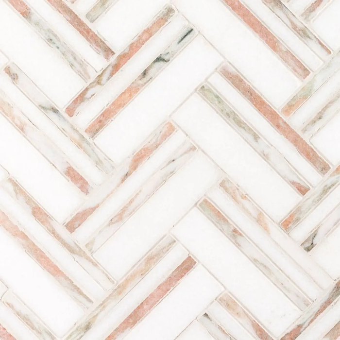 Eternal By Jeffrey Court Mosaic Honed & Polished Marble
