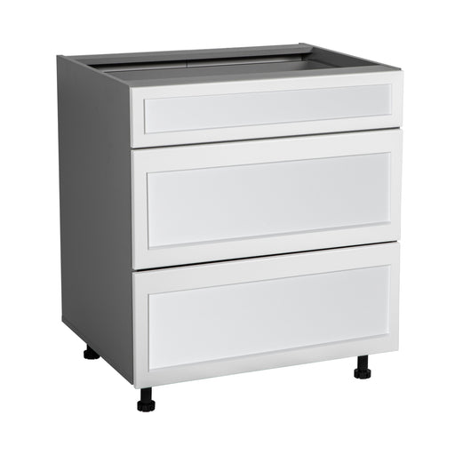 Wallkitchens Wood White Matte Base Cabinet White Matte 1