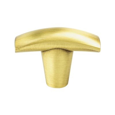 Meadow Aluminum Cabinet Knob - Satin Gold 2