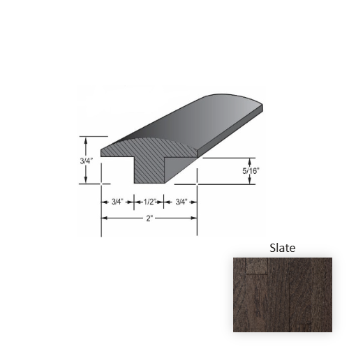 Devonshire Wood Slate Hardwood Moulding / Trim Aluminum Oxide 1