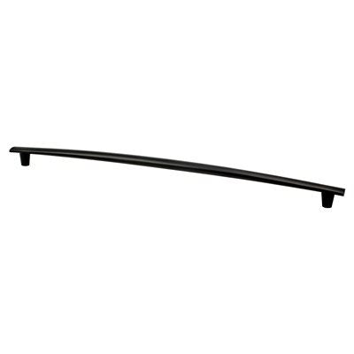 Meadow Aluminum Matte Black Appliance Pull  1