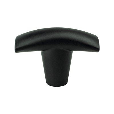 Meadow Aluminum Matte Black Cabinet Knob  1