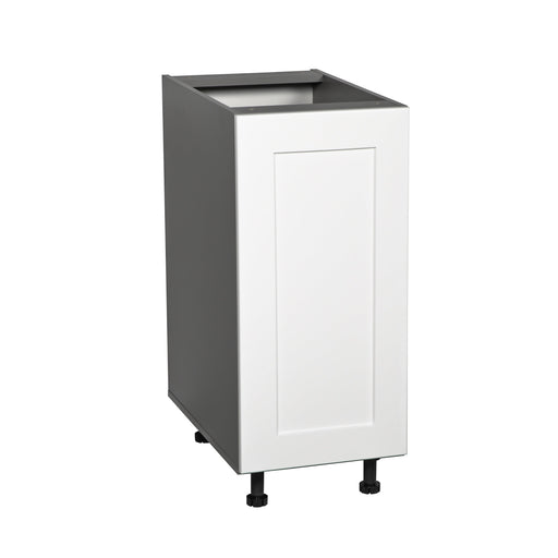 Wallkitchens Wood White Matte Base Cabinet White Matte 1