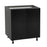 Wallkitchens Wood Black Matte Base Cabinet Black Matte 1
