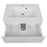Comfort Wood White Glossy Bathroom Vanity White Glossy 3