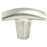 Meadow Aluminum Brushed Nickel Cabinet Knob  1