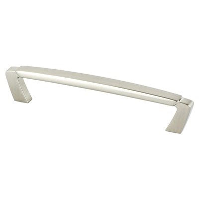 Vested Interest Zinc Brushed Nickel Cabinet Pull  2