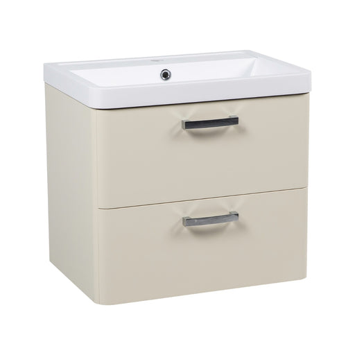 Fiona Wood Beige Matte Bathroom Vanity Beige Matte 1