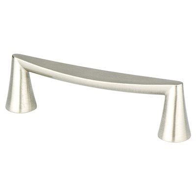 Domestic Bliss Zinc Brushed Nickel Cabinet Pull  1