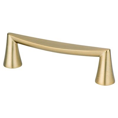 Domestic Bliss Zinc Modern Brushed Gold Cabinet Pull  1