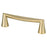 Domestic Bliss Zinc Modern Brushed Gold Cabinet Pull  1