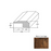 Chatelaine Wood Worn Carriage Hardwood Moulding / Trim Aluminum Oxide 1