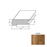 Chatelaine Wood Saddle Hardwood Moulding / Trim Aluminum Oxide 1