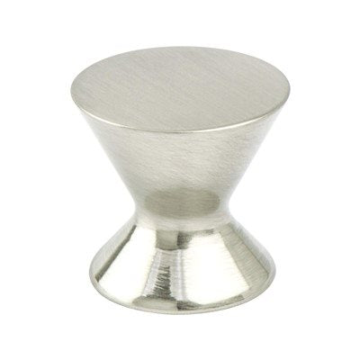 Domestic Bliss Zinc Brushed Nickel Cabinet Knob  1