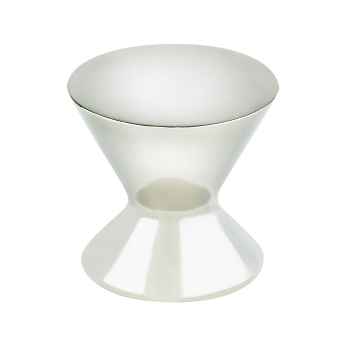 Domestic Bliss Zinc Polished Nickel Cabinet Knob  1