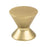 Domestic Bliss Zinc Modern Brushed Gold Cabinet Knob  1