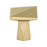 Swagger Zinc Modern Brushed Gold Cabinet Knob  1