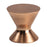 Domestic Bliss Zinc Brushed Copper Cabinet Knob  1