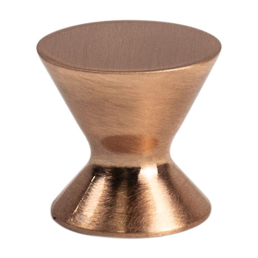 Domestic Bliss Zinc Brushed Copper Cabinet Knob  1