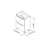 Delux Wood Gray Matte Bathroom Vanity Gray Matte 7