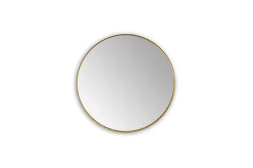 High Density Fiberboard (HDF) Gold Bathroom Mirror 1