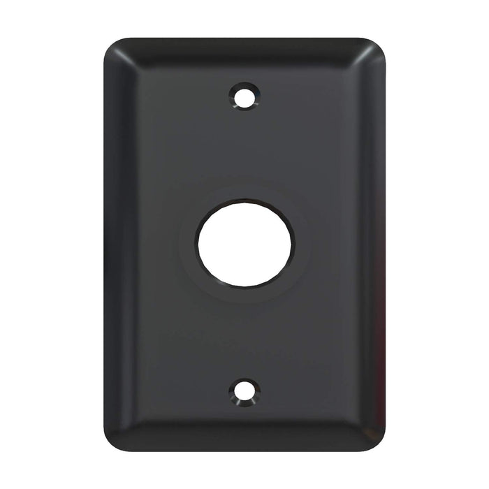 White Stainless Steel Wall Plate