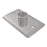 Grey Stainless Steel Wall Plate