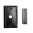 Matte Black Stainless Steel Wall Plate