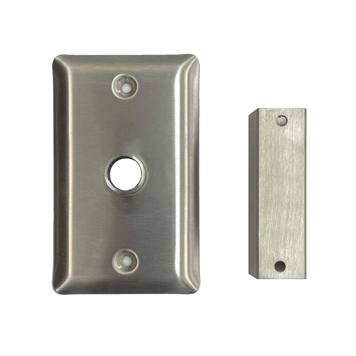 Brush Polished Stainless Steel Wall Plate