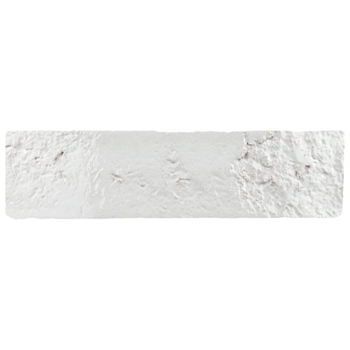 Arches Ceramic Brick White Tile Glossy 3