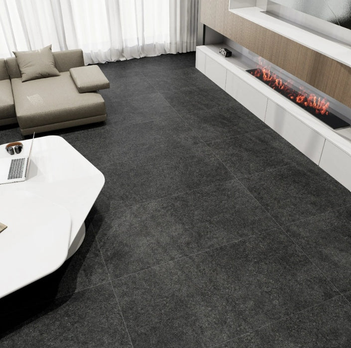 Nirmana Porcelain Charcoal Tile Matte 4