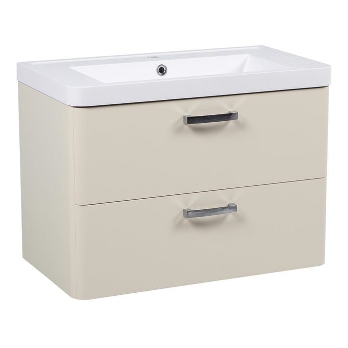 Fiona Wood Beige Matte Bathroom Vanity Beige Matte 1