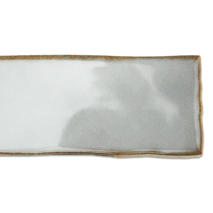 Hudson Ceramic Studio Soho Brick Grey Eye Tile Glossy 12