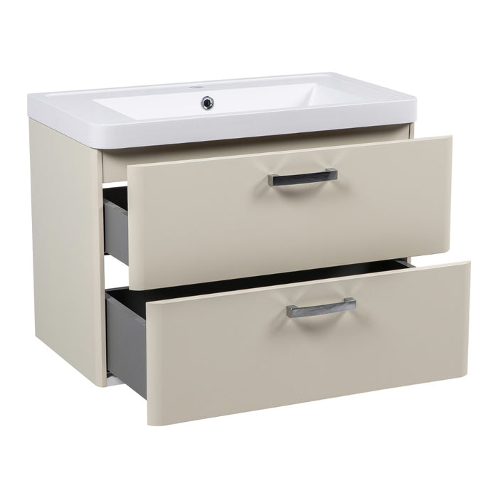 Fiona Wood Beige Matte Bathroom Vanity Beige Matte 3