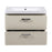 Fiona Wood Beige Matte Bathroom Vanity Beige Matte 4