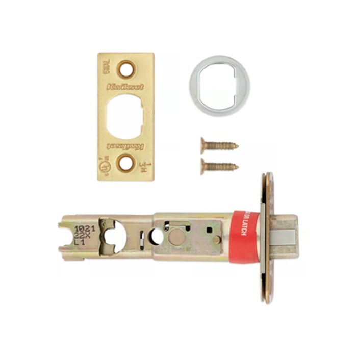 Kwikset Spring Latch - Bright Brass 1