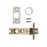 Kwikset Spring Latch - Satin Nickel 1