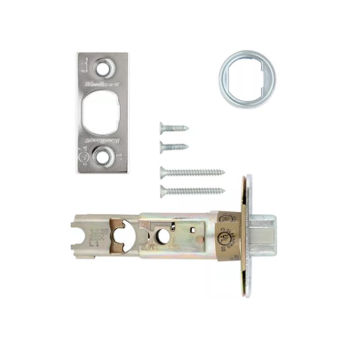 Kwikset Spring Latch - Satin Chrome 1